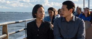 Nora (Greta Lee) und Hae Sung (Teo Yoo) versuchen zu erkunden, wie eine gemeinsame Zukunft hätte aussehen können.