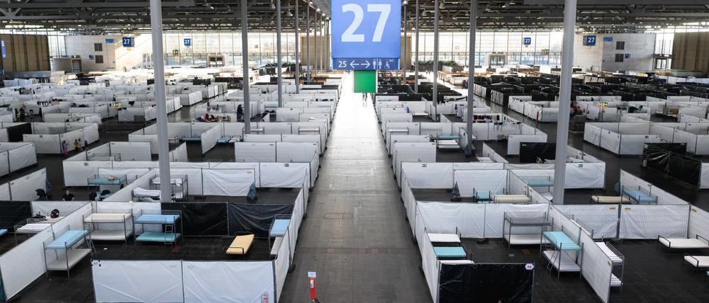 Bedingungen, wie hier in der Erstaufnahmestelle in Hannover, wollen die Grünen eigentlich nicht.