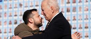 US-Präsident Joe Biden in Kiew. 
