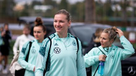 Beim Trainingslager in Marbella stimmten sich Alexandra Popp und ihre Kolleginnen auf das WM-Jahr ein.