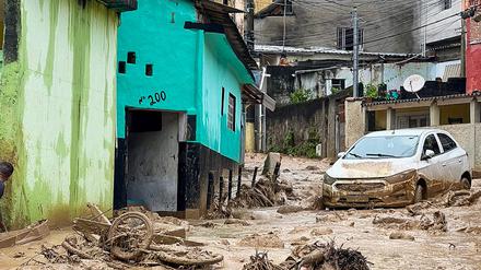 Zerstörung in Sao Sebastiao, 19.2.2023