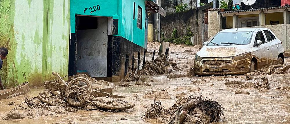 Zerstörung in Sao Sebastiao, 19.2.2023