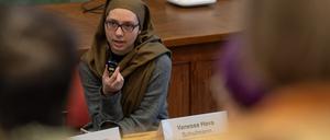 Die Masterstudentin und Tutorin Vanessa Hava Schulmann.