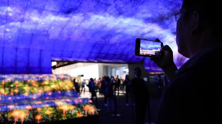 Bunte Bilder, viel Show und viel Technik gibt es bei der Ifa zu bestaunen. 