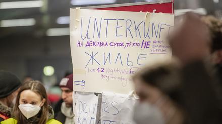Hilfe in der Not. Zahlreiche Freiwillige haben in Berlin privat Ukraine-Flüchtlinge aufgenommen.