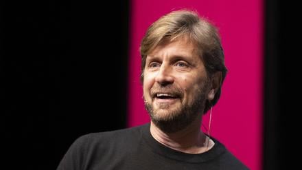 Ruben Östlund, Regisseur (l), und Florian Weghorn, Programmleiter Berlinale Talents. 