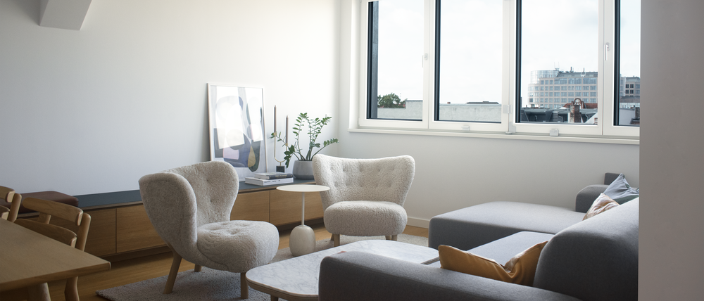 Apartment No 2 in Berlin-Mitte: 70 Quadratmeter groß, entstand hier 2020 ein Entwurf zum Wohnen auf wenig Quadratmetern für eine sechsköpfige Familie