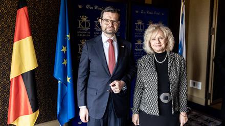Bundesjustizminister Marco Buschmann trifft die Generalstaatsanwältin von Israel, Gali Baharav-Miara, in Jerusalemx