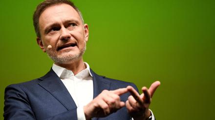 Bundesfinanzminister Christian Lindner.