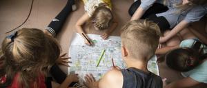 Ukrainische Kinder sollen nach Russland verschleppt worden seien (Symbolbild). 