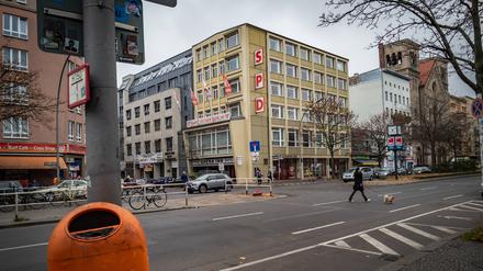 Das Kurt-Schumacher-Haus in Berlin-Wedding: Hier residiert der SPD-Landesverband.
