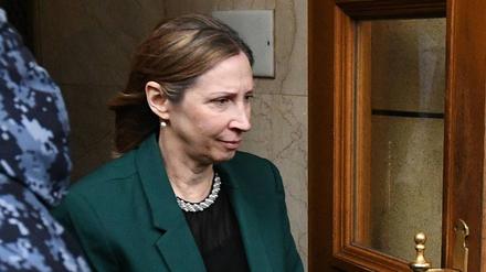 Die US-Botschafterin Lynne Tracy in Moskau Ende Januar. 