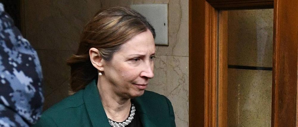 Die US-Botschafterin Lynne Tracy in Moskau Ende Januar. 