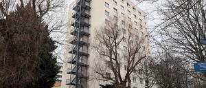 Hochhaus an der Freundschaftsinsel: Die Josephinen-Wohnanlage in der Burgstraße.