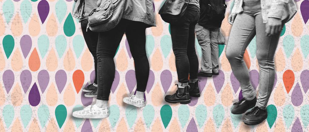 Neu in Berlin – Vabali – Schlange stehen fürs Schwitzen.