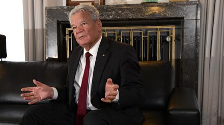 Joachim Gauck auf einem Archivbild in Berlin.