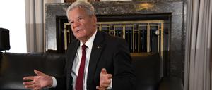 Joachim Gauck auf einem Archivbild in Berlin.