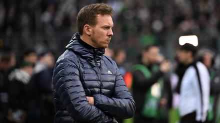 Glimpflich davongekommen. Julian Nagelsmann wurde nach seinem Ausraster gegen den Schiedsrichter lediglich eine Geldbuße aufgebrummt.