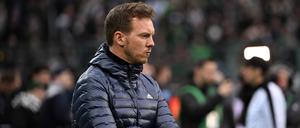 Glimpflich davongekommen. Julian Nagelsmann wurde nach seinem Ausraster gegen den Schiedsrichter lediglich eine Geldbuße aufgebrummt.