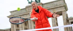 Berlin Calling. Sabine Lisicki übt schon mal für ihr Heimturnier.