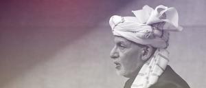 Aschraf Ghani, Afghanistans demokratisch gewählter Präsident, der durch die Machtübernahme der Taliban im August 2021 sein Amt verlor.