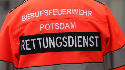 Die Feuerwehr löschte in Potsdam in der Nacht einen Küchenbrand.