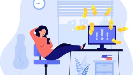 Wer managt meine Finanzen am besten? (Illustration)