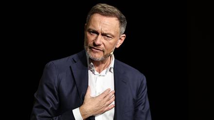 Bundesfinanzminister Christian Lindner (FDP) ließ ein Grußwort für seine Hausbank erstellen. 