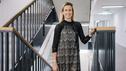 Anja Pfennig, Mineralogin und Professorin für Werkstofftechnik an der Hochschule für Technik und Wirtschaft Berlin (HTW).
