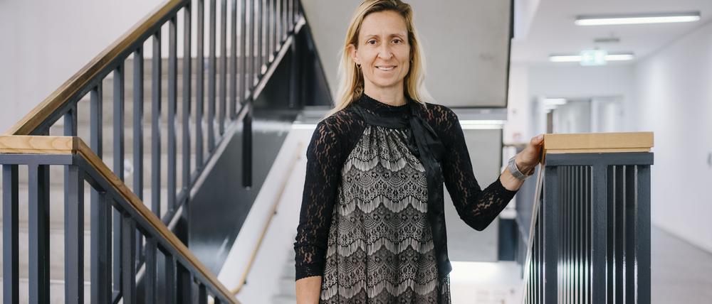 Anja Pfennig, Mineralogin und Professorin für Werkstofftechnik an der Hochschule für Technik und Wirtschaft Berlin (HTW).