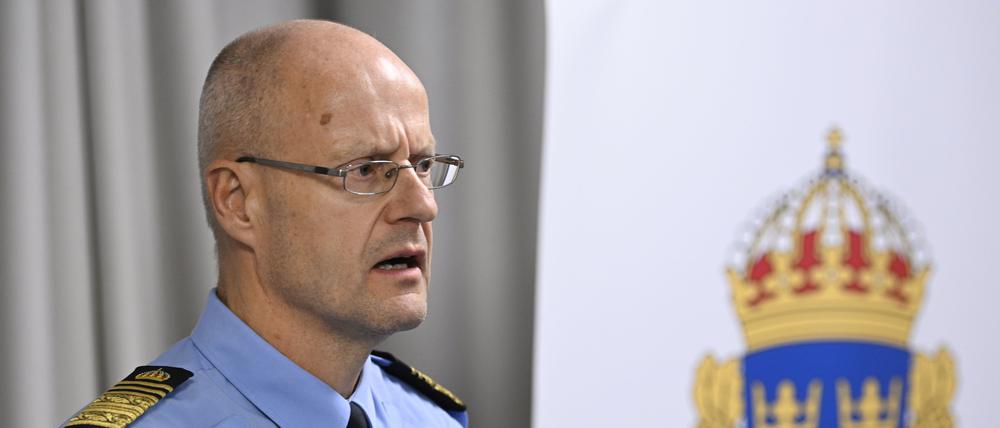 Der regionale Polizeichef Mats Löfving wurde am Mittwochabend tot in seinem Haus in Norrköping aufgefunden.