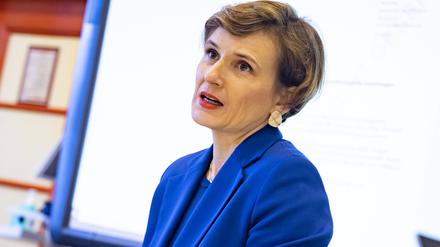 Berlins Integrationssenatorin Katja Kipping