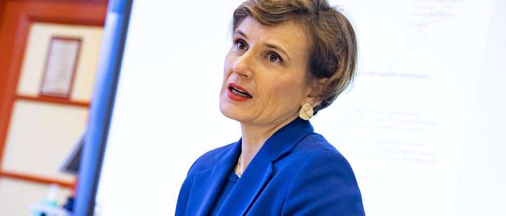 Berlins Integrationssenatorin Katja Kipping
