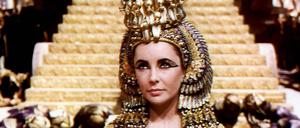 Mutig und schön. Die ägyptische Herrscherin Kleopatra, verkörpert von Elizabeth Taylor.