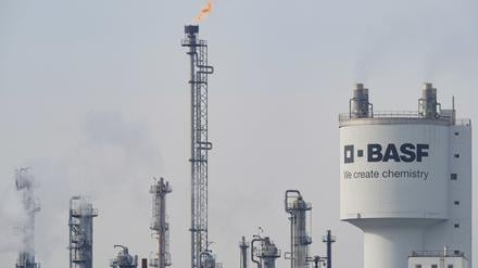 Ludwigshafener Werksgelände des Chemiekonzerns BASF.