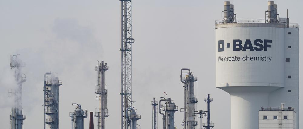 Ludwigshafener Werksgelände des Chemiekonzerns BASF.
