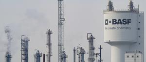 Ludwigshafener Werksgelände des Chemiekonzerns BASF.