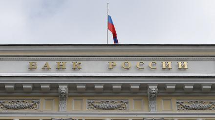 Die russische Zentralbank auf einem Archivbild. 