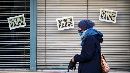 „Bleibt zu Hause!“ – Berlin im April 2020