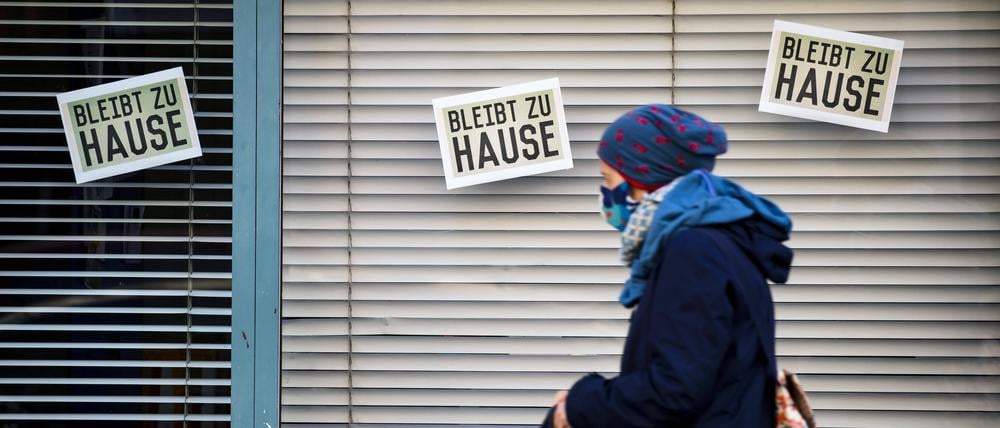 „Bleibt zu Hause!“ – Berlin im April 2020