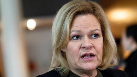Nancy Faeser (SPD), Bundesministerin des Innern und für Heimat