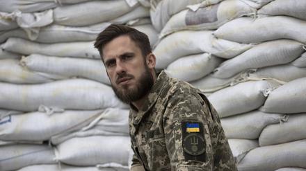 Damien Magru, ein norwegischer Staatsbürger und Sprecher der Internationalen Legion (Archivbild).
