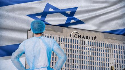 Im Charité-Bettenturm gab es hohen Besuch aus Israel.