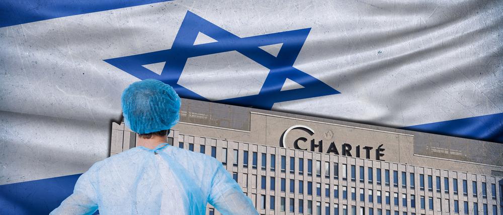 Im Charité-Bettenturm gab es hohen Besuch aus Israel.