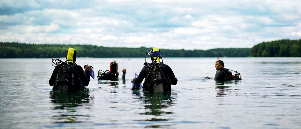 Der Stechlinsee ist ideal für Unterwasserausflüge.