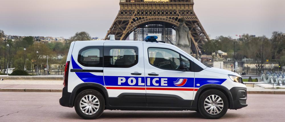 Ein französisches Polizei-Auto. (Symbolbild)