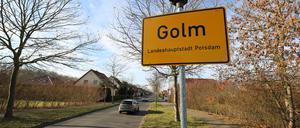 In Golm will die Stadt Potsdam 151 Wohnungen für Geflüchtete bauen.