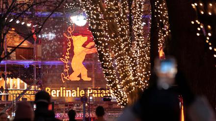 Der Berlinale-Palast am Potsdamer Platz anlässlich der 73. Internationalen Filmfestspiele Berlin. / Berlinale Palace at Potsdamer Platz on the occasion of the 73rd Berlin International Film Festival.