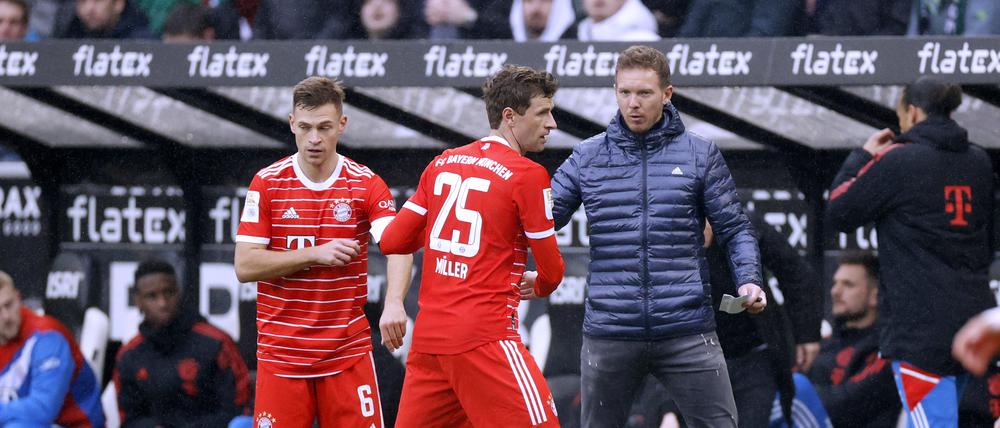 Julian Nagelsmann (rechts) stand zuletzt ziemlich in der Kritik.