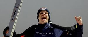 Andreas Wellinger erwischte in Planica einen exzellenten Tag. 